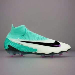 Nike Phantom GX Elite DF FG Soccer Cleats Hyper Turquoise DC9969-300 Mens Size 8